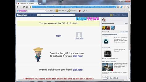 How to share your Farm Town Gifts with FtownGifts.com.